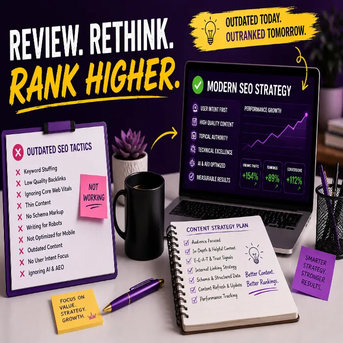 outdated seo strategy